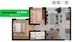 Apto Tipo Centro LIV Mangalô